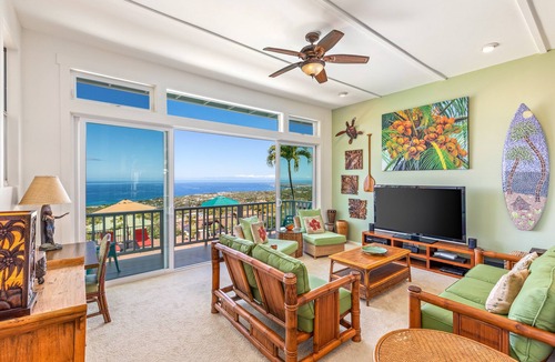 Kailua-Kona House | Permitted Luxury Home, Stunning Views, Heated Pool, Perfect Location!
