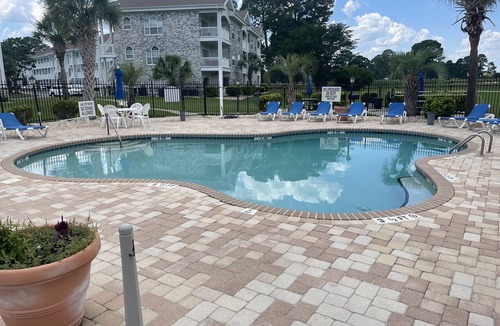 Central Myrtle Beach Condo | Pet Friendly 2 Bedroom Condo on the Golf Course!