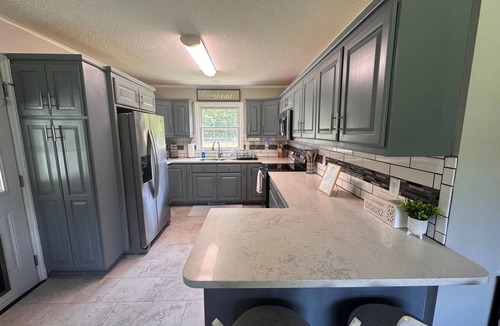 Guilford County House | Pet-Friendly Country Retreat- Fenced Yard & Patio