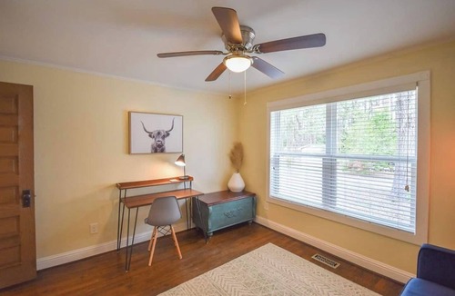 Southern Pines House | Pet-Friendly w/Fire Pit, Huge Fenced Backyard
