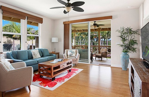 Poipu Condo | Pili Mai at Poipu #15C By Parrish Kauai - spacious new condo w/AC, great for fa