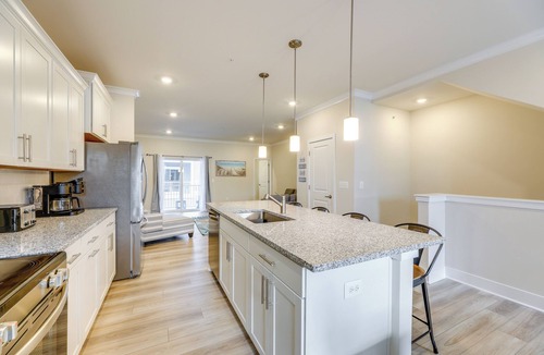 Caine Woods House | Pool Access! Newly Built Ocean City Townhome