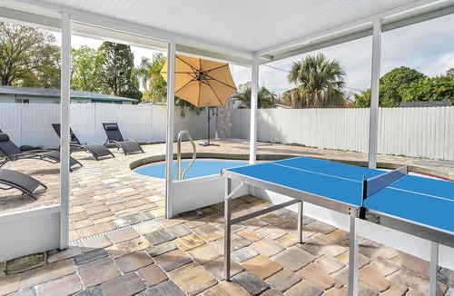 Sun Bay South House | ⭑Pool-BBQ Grill-Fire pit-Ping Pong- Beach⭑