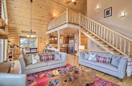 Alma Cabin | Private Cabin in Alma with Hot Tub and Beautiful Mountain Views!