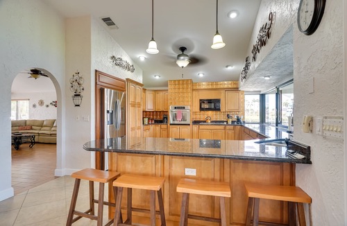 Pelican House | Private Dock: Canalfront Home in Cape Coral