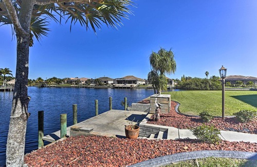 Pelican House | Private Dock: Canalfront Home in Cape Coral