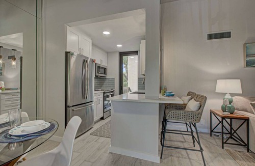 Siesta Key Condo | Private Fishing Pier Paradise! Gulf Front with Views from Balcony | Renovated | Walk to Village