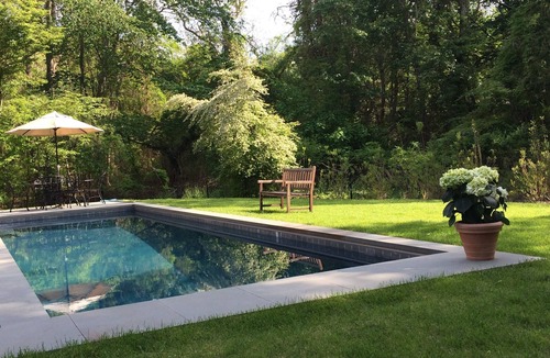 East Hampton North House | Private Hamptons Retreat with Heated Saltwater Pool Near Ocean Beaches