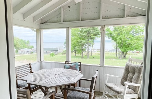 Belfast House | Privately owned water view cottage with fabulous views of Penobscot Bay!