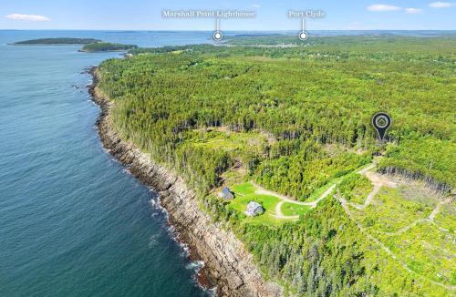 Tenants Harbor House | Quiet, modern, dog-friendly home with ocean views, private trails & firepit
