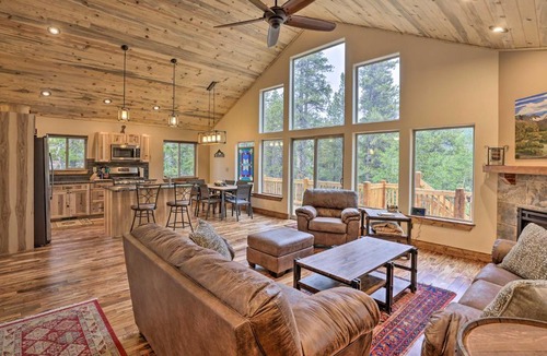 Alma House | Rocky Mountain Alma Cabin with Deck & Hot Tub!