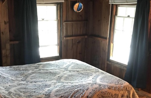 South Casco Cabin | Rustic Family-Friendly Cabin on Sebago Lake - Private Sandy Beach