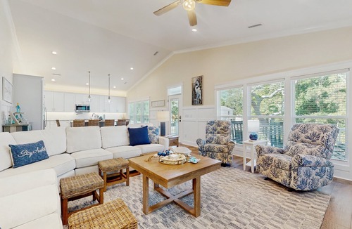 Tranquil Harbour House | Shore to be Sunshine: Coastal home with private patio, close to beach and local attractions