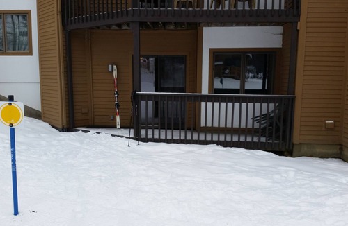 Ludlow Condo | Ski In/Out. Slopeside. Fireplace. Any closer you will be sleeping on lift.