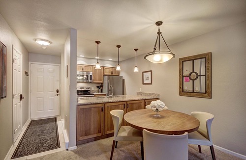 Peak 8 Condo | Ski In-Out! Snowflake Chair and Town Access!