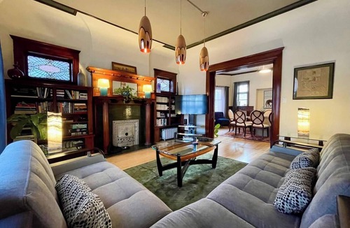 Congress Park Apartment | Spacious 3-bedroom apartment with WiFi, AC in charming Denver