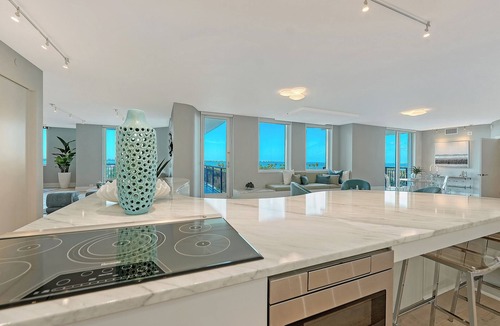 Rosemary District Condo | Spacious 3-bedroom condo in peaceful Sarasota with direct bay view, furnished
