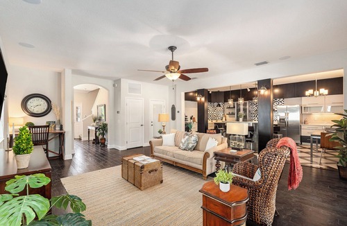 Ballast Point House | Spacious 4BR pool home, billiards, BBQ, large patio, pool and pool deck
