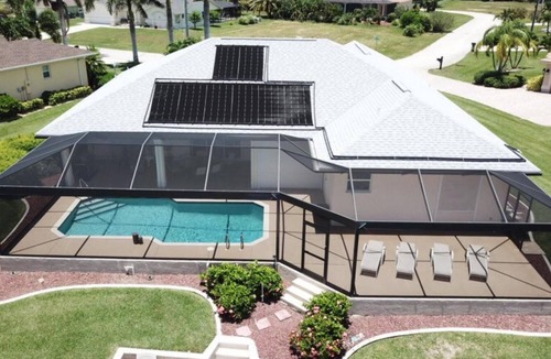 Pelican House | Spacious Waterfront w/Solar Heated Pool Home