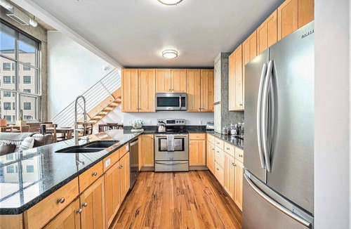 Civic Center Apartment | Stylish Loft with City Views in Prime Location