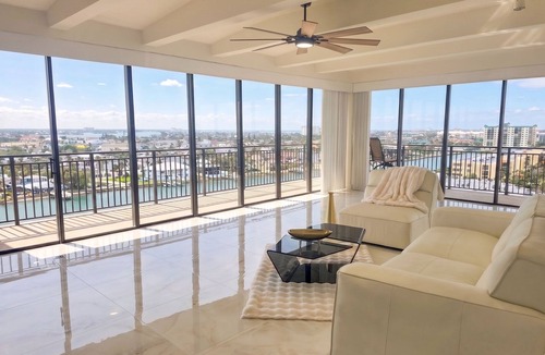 Sunset Beach Condo | SUMMER by the sea! LUXURY condo w/OFFICE, GULF & CITY VIEW-SPECTACULAR