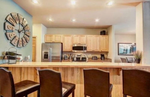 Peak 8 Ski Chalet | Tall Pines Superchair Townhome Ski In/Out Private Hot Tub