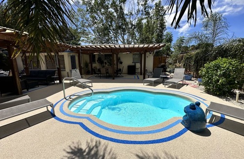 Ridge Wood Heights House | The Oasis-Private Heated Pool, Hot Tub, Outdoor living space-5mi to beach