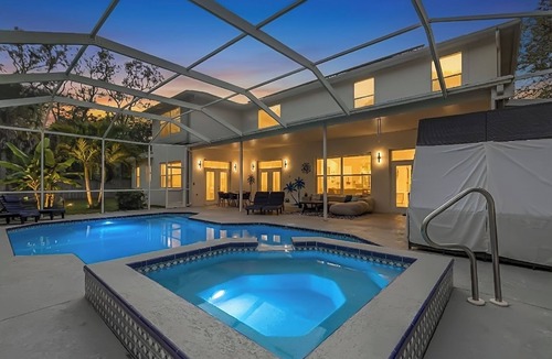 Walsingham Villa | The Oasis Retreat | Pool + Game Room + Basketball + Massive Yard | Near Beach & Golf