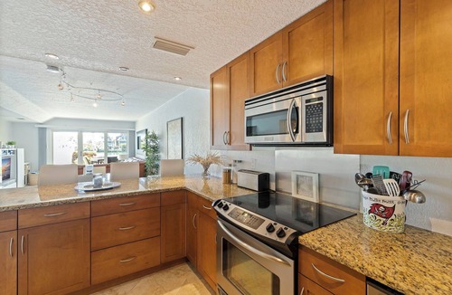 Capri Isle Condo | Treasure Island Waterfront Condo on Peaceful Isle of Capri