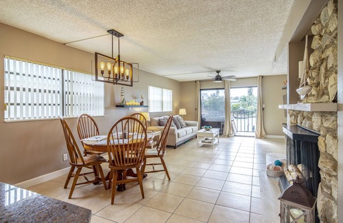 Capri Isle Condo | Treasure Island escape. Dolphins, manatees & beach