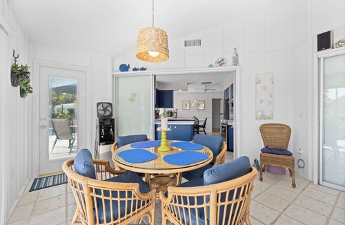 Sarasota House | Tropical Canal Home–Pool, Sun & Water Access: Paradise Cottage in LBK by RVA