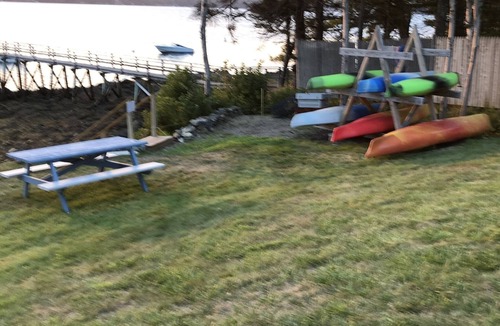 East Boothbay Condo | Two room condo with ocean view! First floor with a Handicap Bathroom!