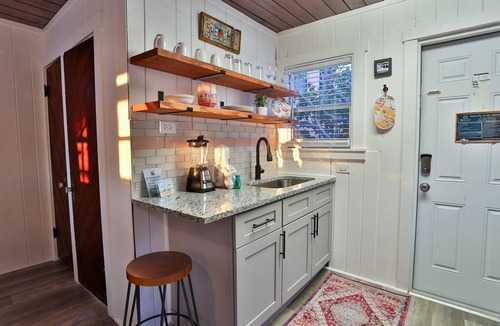 Treasure Island Cottage | Unique, private, cozy, updated vintage cottage. Sand in your toes from the front door!