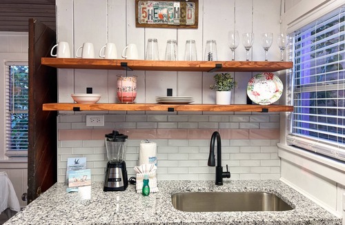 Treasure Island Cottage | Unique, private, cozy, updated vintage cottage. Sand in your toes from the front door!