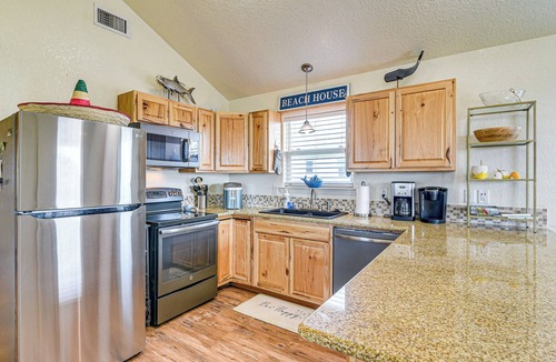 Surfside Beach House | Walk to Beach; Surfside Beach Home w/Deck