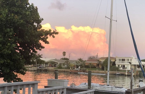 Capri Isle House | Watch sunsets from waterfront deck of 3,000 sq-ft. home in Tampa Bay beach town!