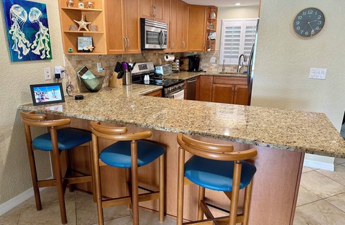 Capri Isle Condo | Waterfront and Spacious First Floor Condo!