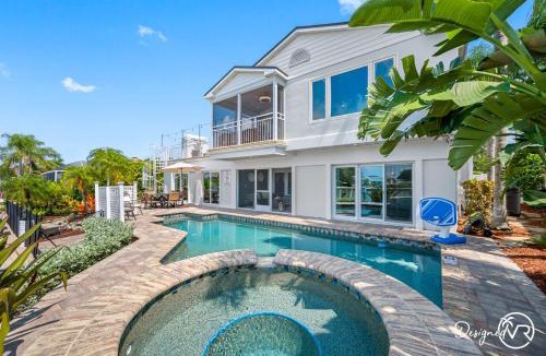 Harbor Hills House | Waterfront Heated Pool Game Room