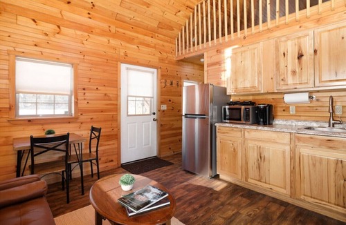 Bethlehem Cabin | Waterfront Log Cabin Hideaway Sauna Trails