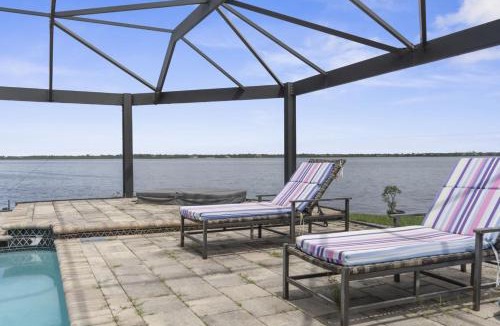 Gulf Cove House | Waterfront Retreat with Pool Hot Tub and Dock Access