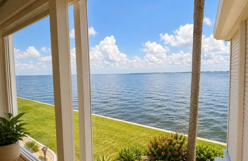 Punta Gorda Condo | Wide-Open Charlotte Harbor Views - Waterfront 2BR - Dock, Pool, Sunsets