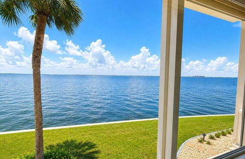 Punta Gorda Condo | Wide-Open Charlotte Harbor Views - Waterfront 2BR - Dock, Pool, Sunsets
