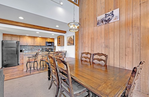 Peak 9 Condo | Your SKI IN SKI OUT *home* for the holidays! Mtn views! Walk to Main St. TEP2