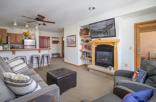 Winter Park Condo | Zephyr Mountain Lodge 2410 | Hot Tubs, Ski In Ski Out, Ski Locker and More! | Steps to Snow