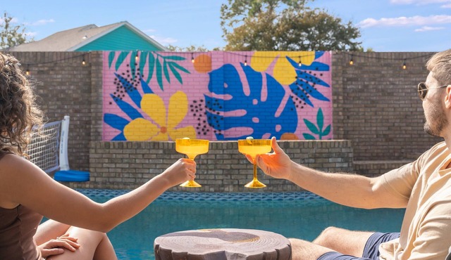 1.5 Mile to Beach! Pool! Game Room! Spacious!