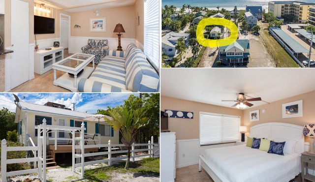 1 Bedroom Cottage - Gulf Beach Access - Pet Friendly