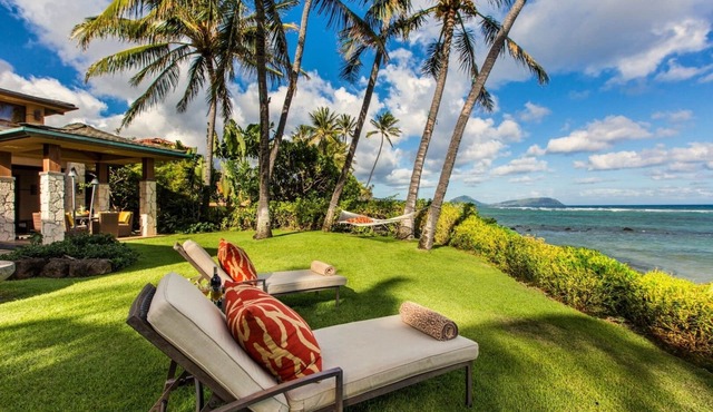 15% Off Summer Special! Luxury Oceanfront Estate: Banyan House 4BD