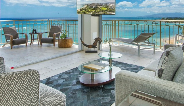 A View to Die for! 3 bedroom 3 bath on the sand at Waikiki Beach