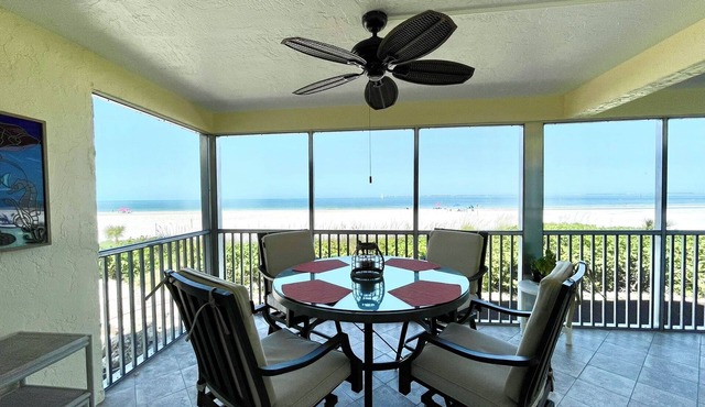 Beachfront beautiful north-end renovated condo, 26’ Private Lanai