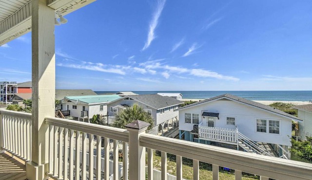 Coastal Retreat w/Double Deck & Ocean Views!